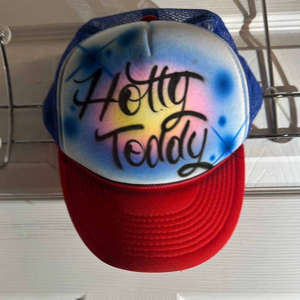 Custom Hotty Toddy Ole Miss One of A Kind Hat …great for game day at the grove!